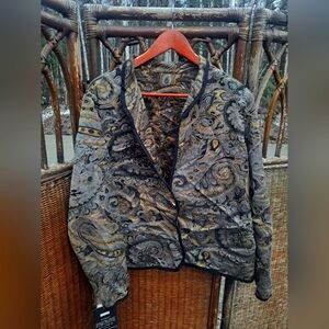 Trimdin reversible xl vintage coat🖤🤎